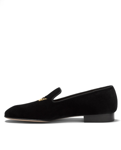 Velvet Crown Slippers, image 4