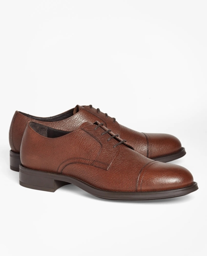 1818 Footwear Textured Leather Captoes, image 1