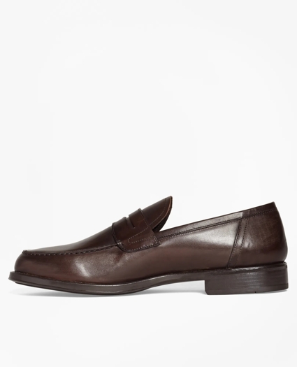 1818 Footwear Rubber-Sole Leather Penny Loafers, image 2