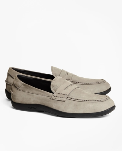 1818 Footwear Suede Penny Moccasins, image 1
