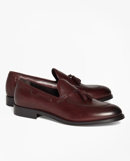 1818 Footwear Leather Tassel Loafers, image 1