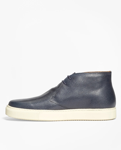 1818 Footwear Textured Leather Chukka Sneakers, image 2