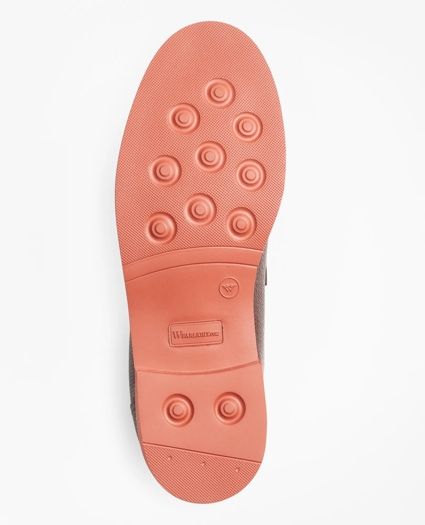 Textured Leather Penny Loafers, image 4