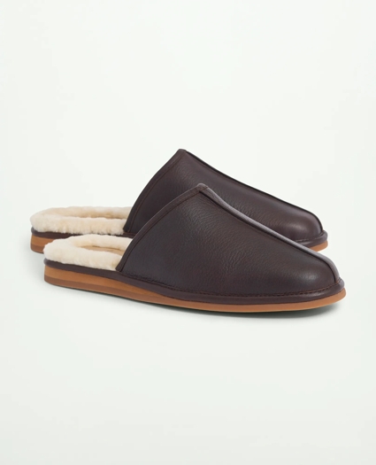 Vail Shearling Scuff Slipper, image 1