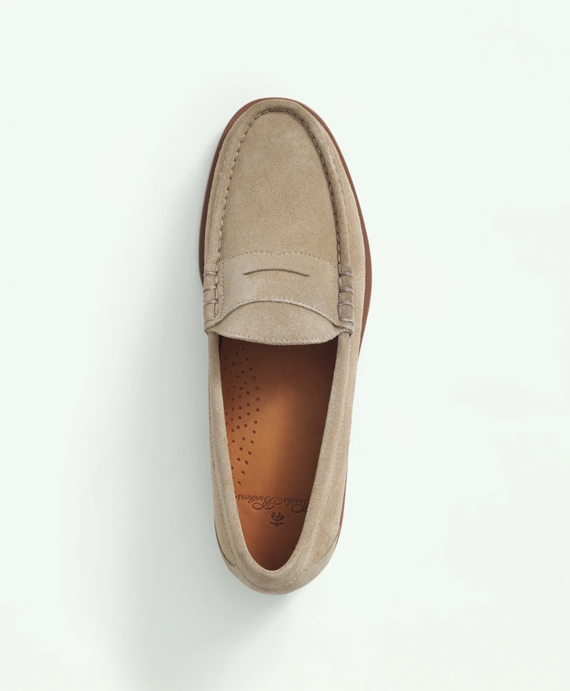 Suede Penny Loafers, image 2