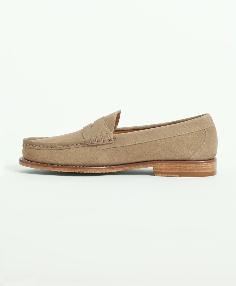 Suede Penny Loafers, image 3
