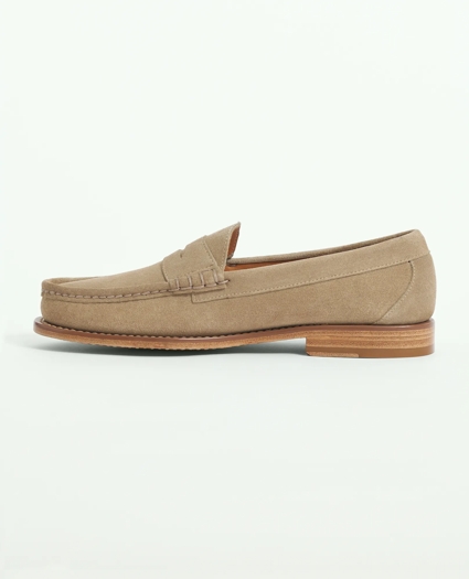 Suede Penny Loafers, image 3