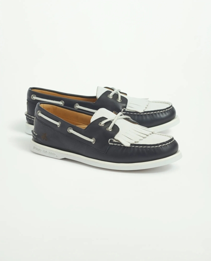 Sperry x Brooks Brothers A/O 2-Eye Kiltie, image 1