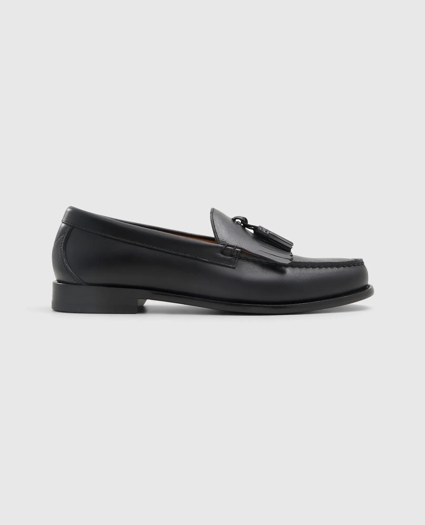 Leather Tassel Loafers, image 1