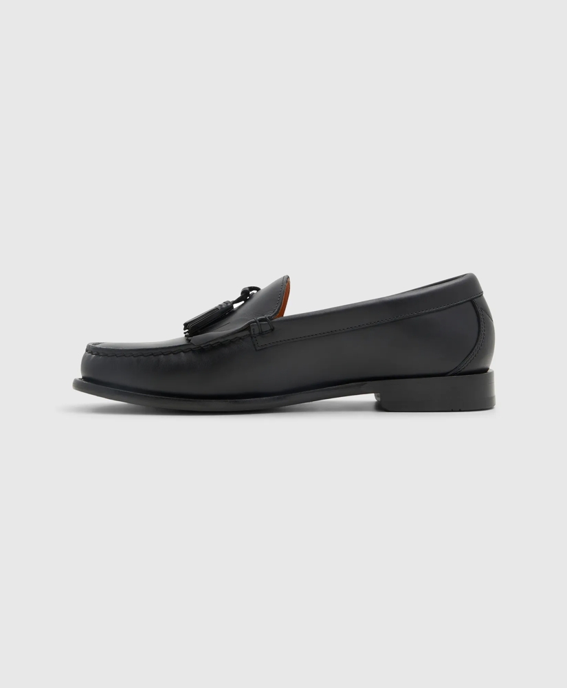 Leather Tassel Loafers, image 3