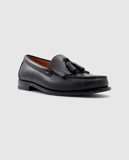 Leather Tassel Loafers, image 4