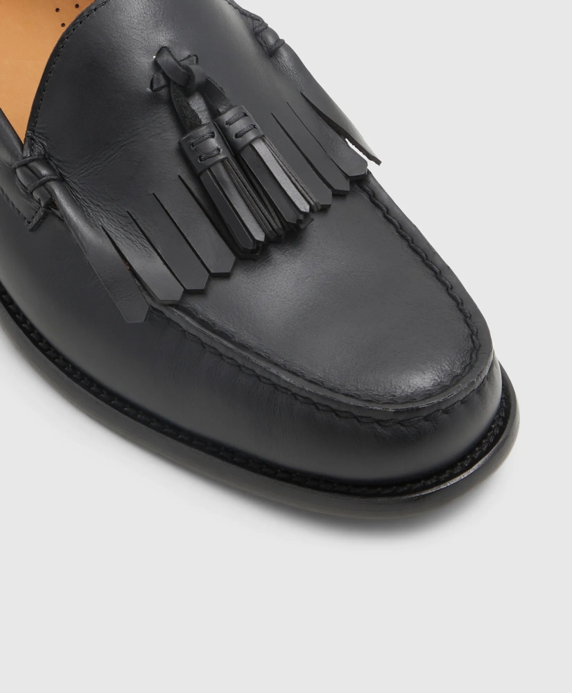 Leather Tassel Loafers, image 5