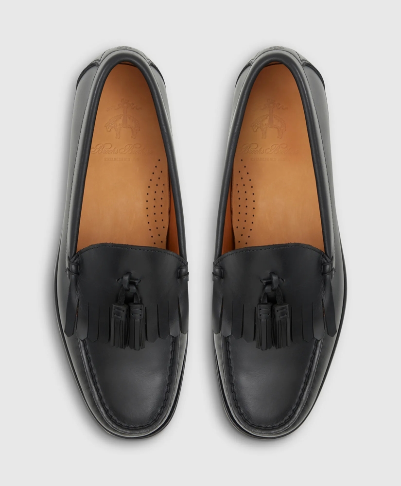 Leather Tassel Loafers, image 7