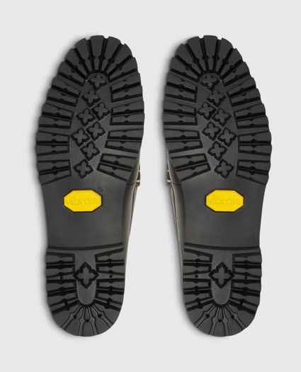 Leather Penny Loafer with Lug Sole, image 8
