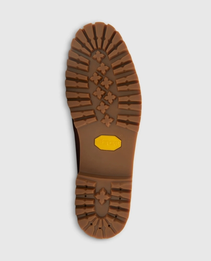 Leather Penny Loafer with Lug Sole, image 5
