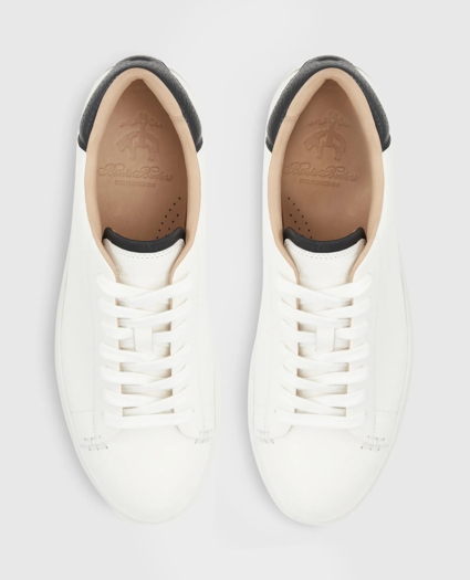 Leather Court Sneakers, image 3