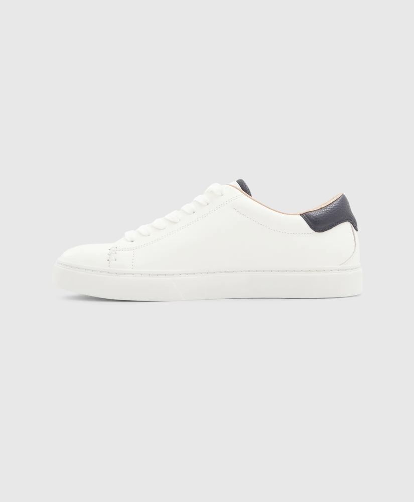 Leather Court Sneakers, image 6