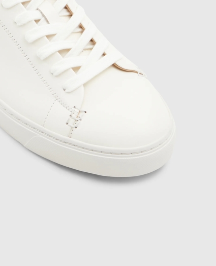 Leather Court Sneakers, image 7