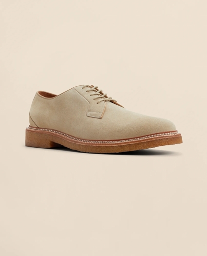 Suede Blucher Dress Shoes, image 1