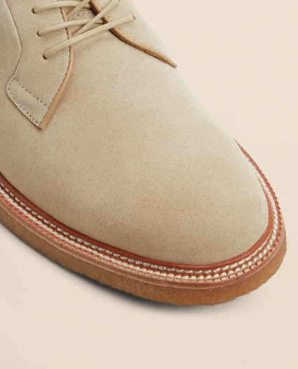 Suede Blucher Dress Shoes, image 4