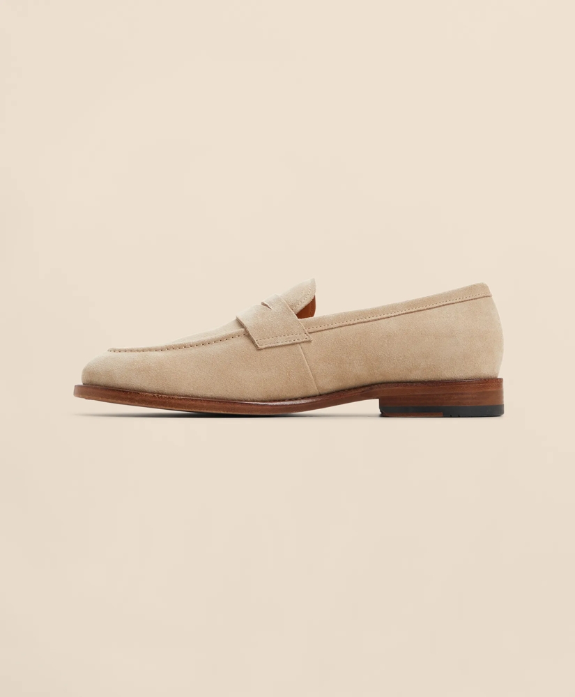 Suede Penny Loafers, image 2