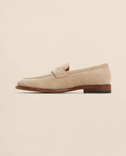 Suede Penny Loafers, image 2