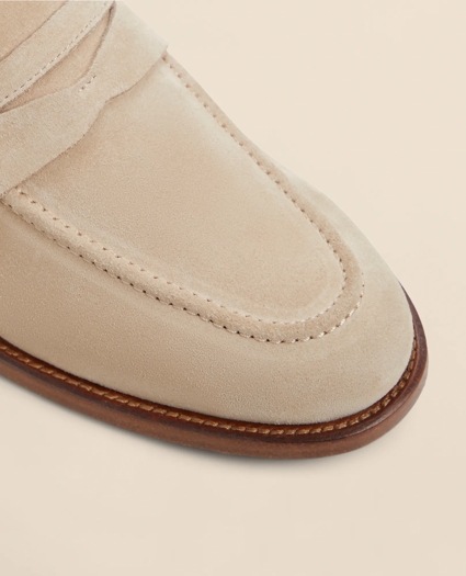Suede Penny Loafers, image 4