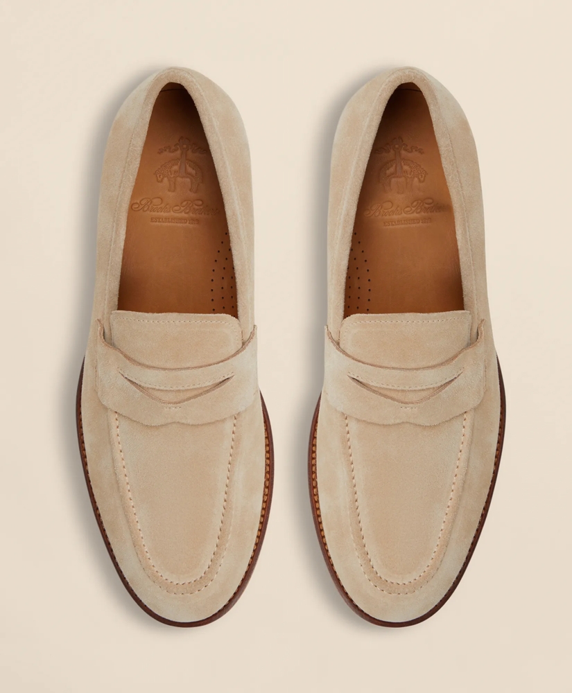 Suede Penny Loafers, image 6
