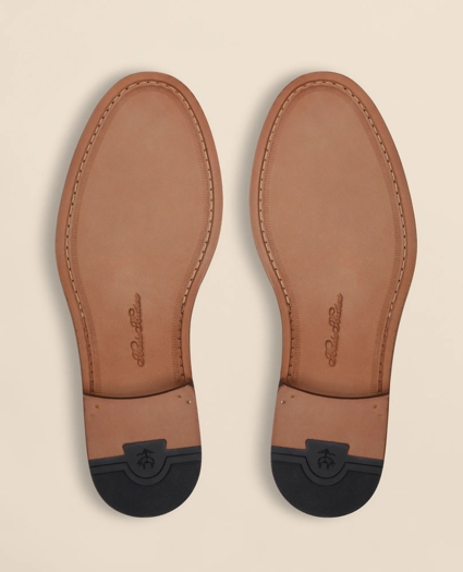 Suede Penny Loafers, image 8