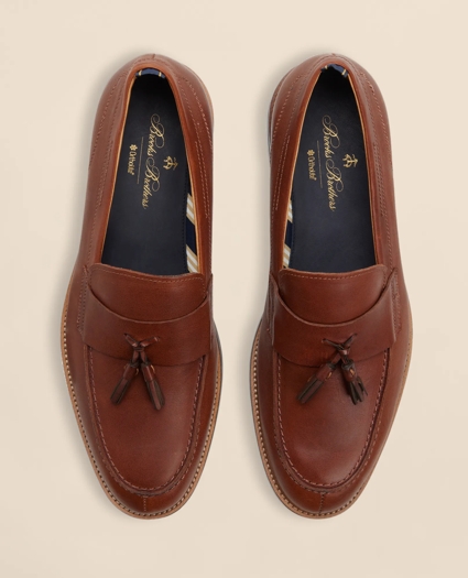 Leather Tassel Loafers, image 3