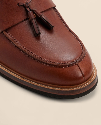 Leather Tassel Loafers, image 6