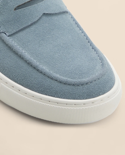 Leather Slip-On Loafers, image 6