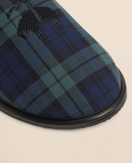 Black Watch Golden-Fleece-Emblem Slippers, image 2