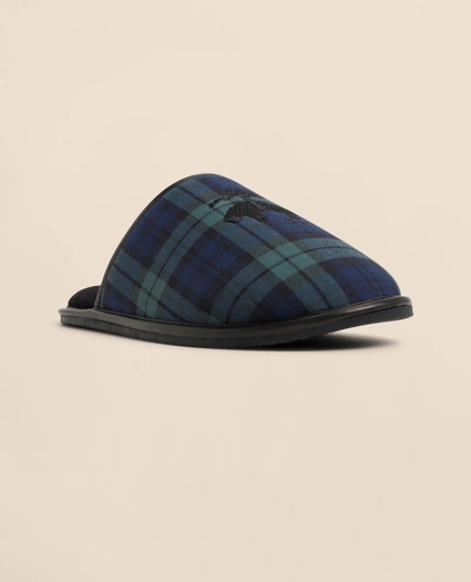 Black Watch Golden-Fleece-Emblem Slippers, image 3