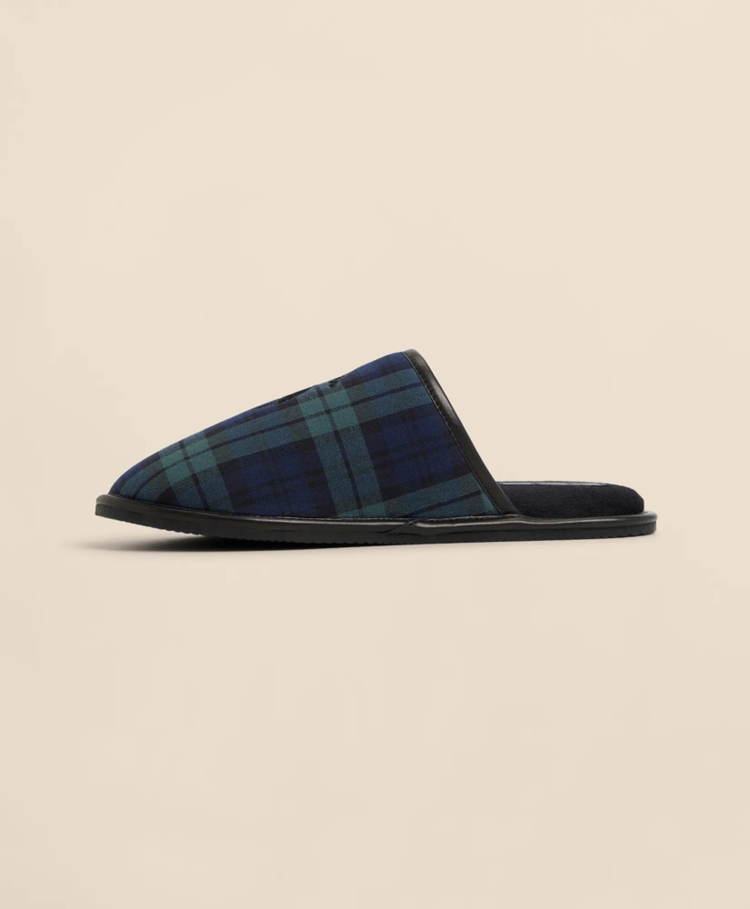 Black Watch Golden-Fleece-Emblem Slippers, image 4
