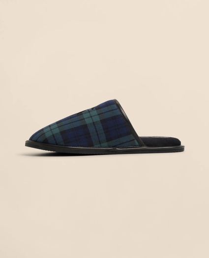 Black Watch Golden-Fleece-Emblem Slippers, image 4