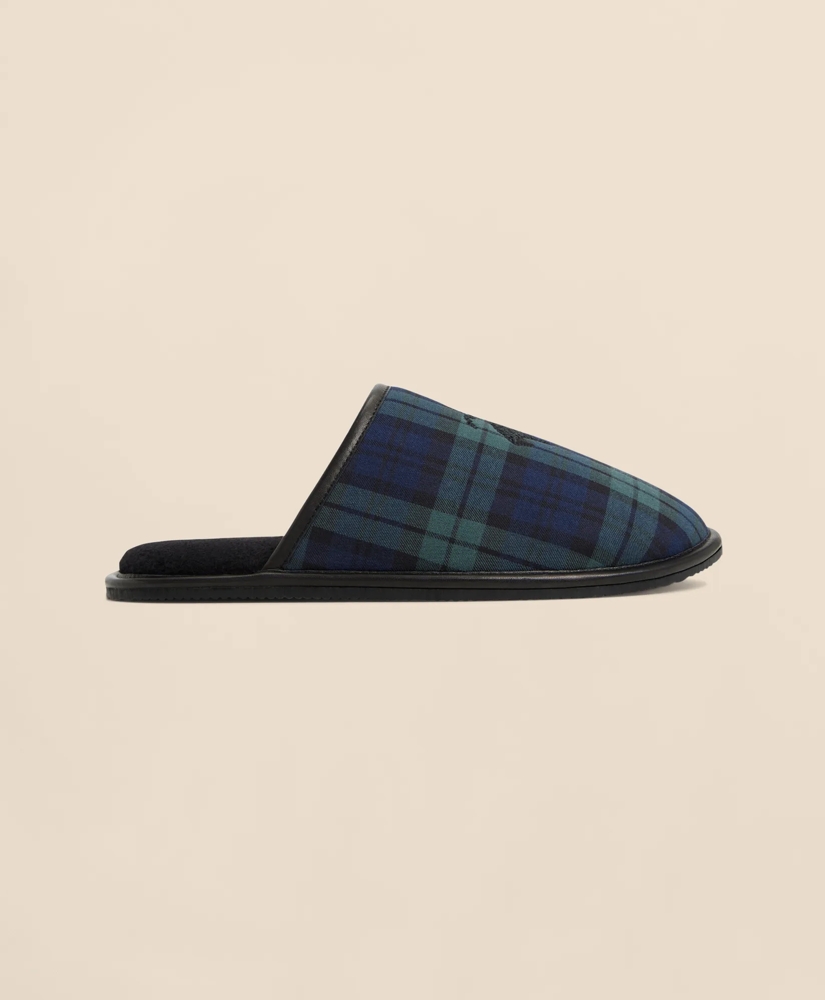 Black Watch Golden-Fleece-Emblem Slippers, image 6