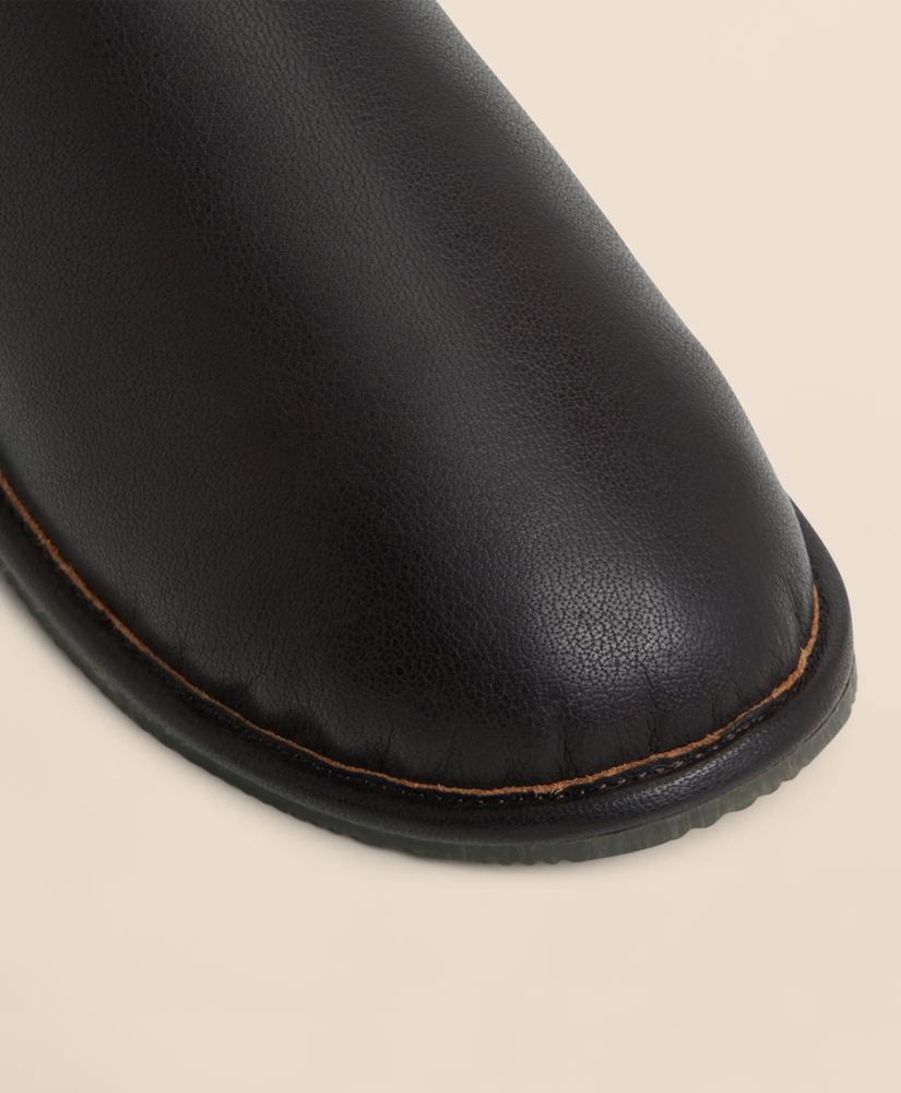 Leather Shearling Slippers, image 4