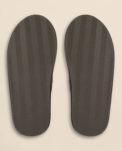 Leather Shearling Slippers, image 8