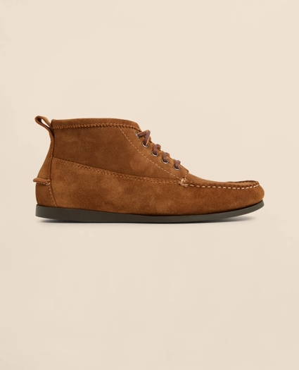 Leather Lace-Up Chukka Boots, image 1