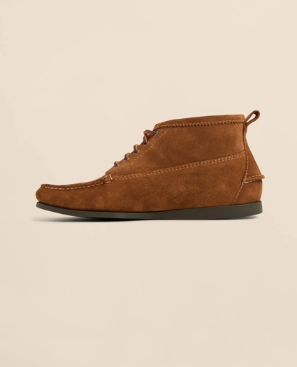 Leather Lace-Up Chukka Boots, image 3
