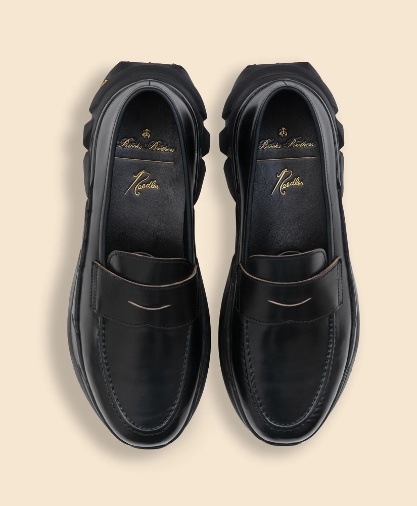 Brooks Brothers x NEEDLES Cordovan Leather Loafer Shoes, image 2