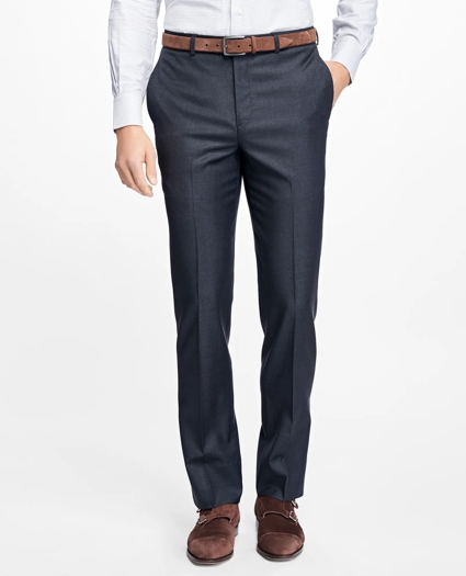 Regent Fit Stretch Wool Trousers, image 1