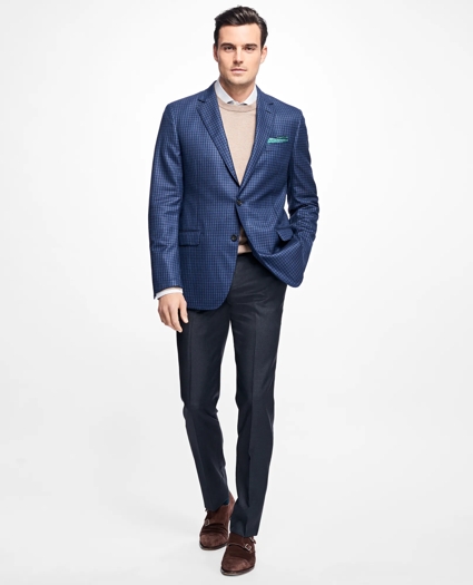 Regent Fit Stretch Wool Trousers, image 2