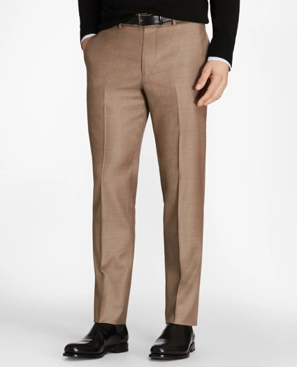Regent Fit Stretch Wool Trousers, image 1