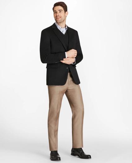Regent Fit Stretch Wool Trousers, image 2