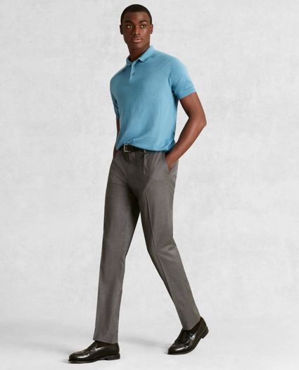 Golden Fleece&reg; Wool Pleated Trousers, image 2