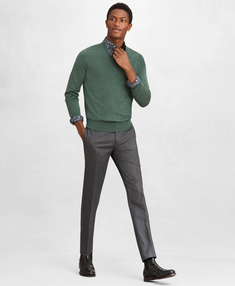 Golden Fleece® Regent Fit Flannel Trousers, image 2