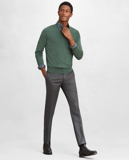 Golden Fleece® Regent Fit Flannel Trousers, image 2