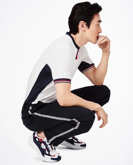 Brooks Brothers x FILA Piped Club Trousers, image 1